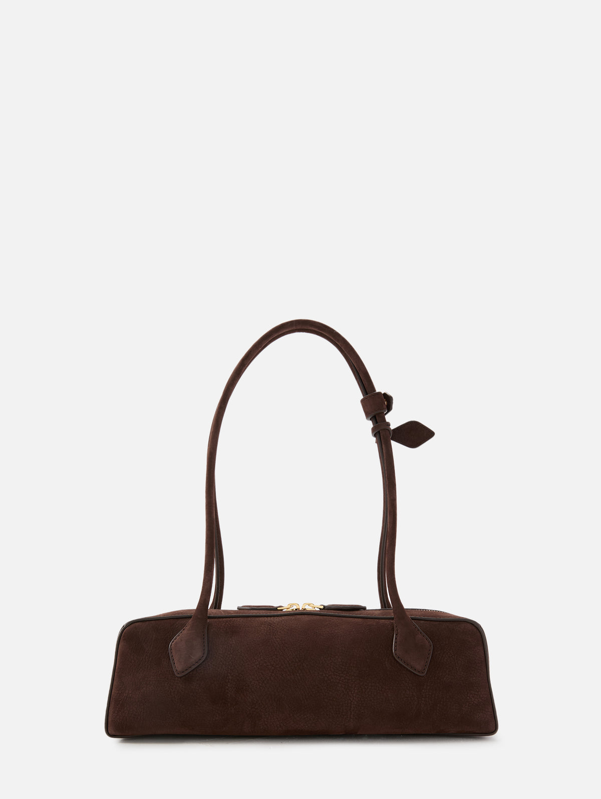 Le Teckel Bag,ALAIA,DARK BROWN,Image 3