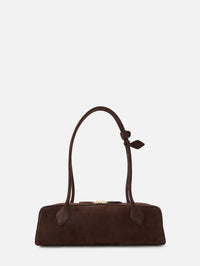 Le Teckel Bag,ALAIA,DARK BROWN,Image 3
