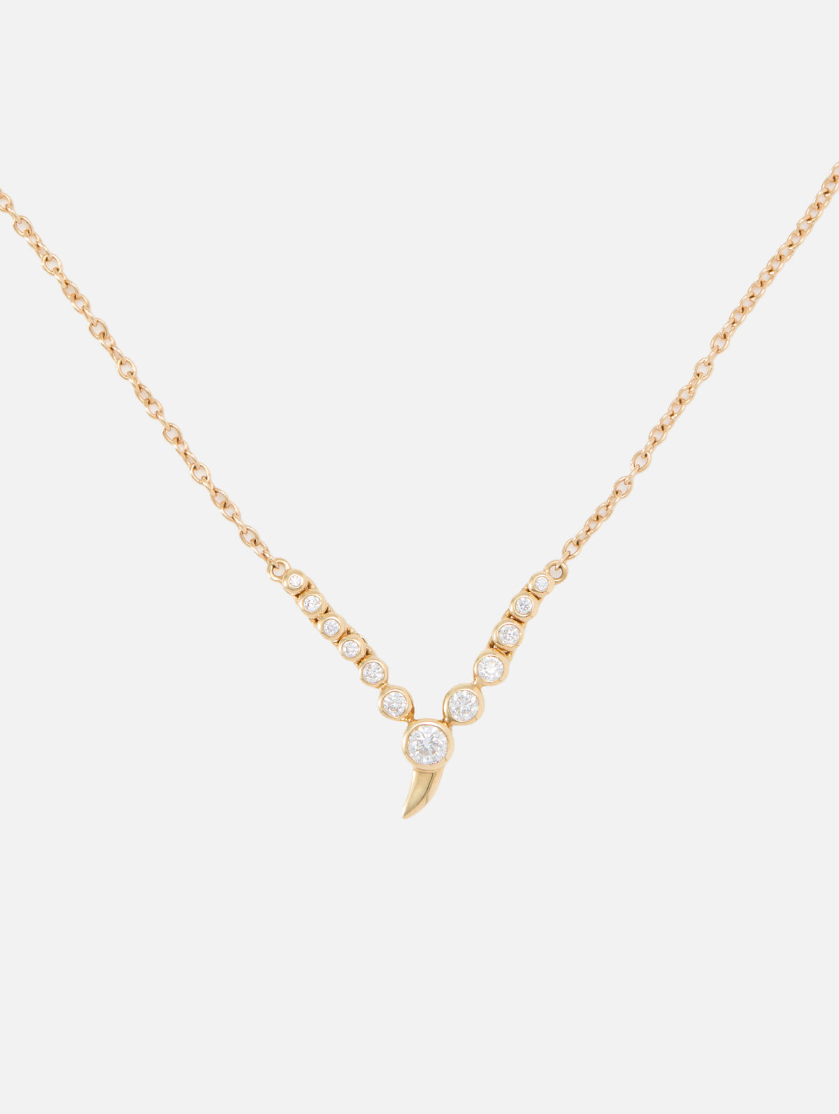 Small Zen Pendant,ONDYN,YELLOW GOLD,Image 1