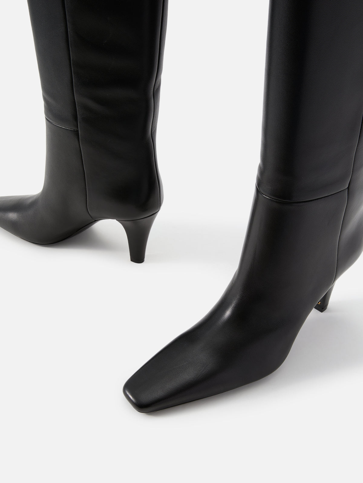 Jill Boot 75mm,SAINT LAURENT,NOIR,Image 2
