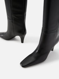 Jill Boot 75mm,SAINT LAURENT,NOIR,Image 2