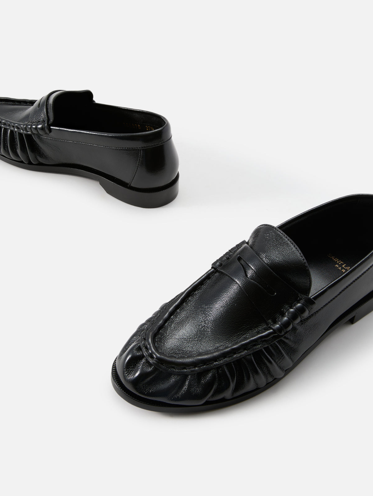 Le Loafer 15mm,SAINT LAURENT,NOIR,Image 2