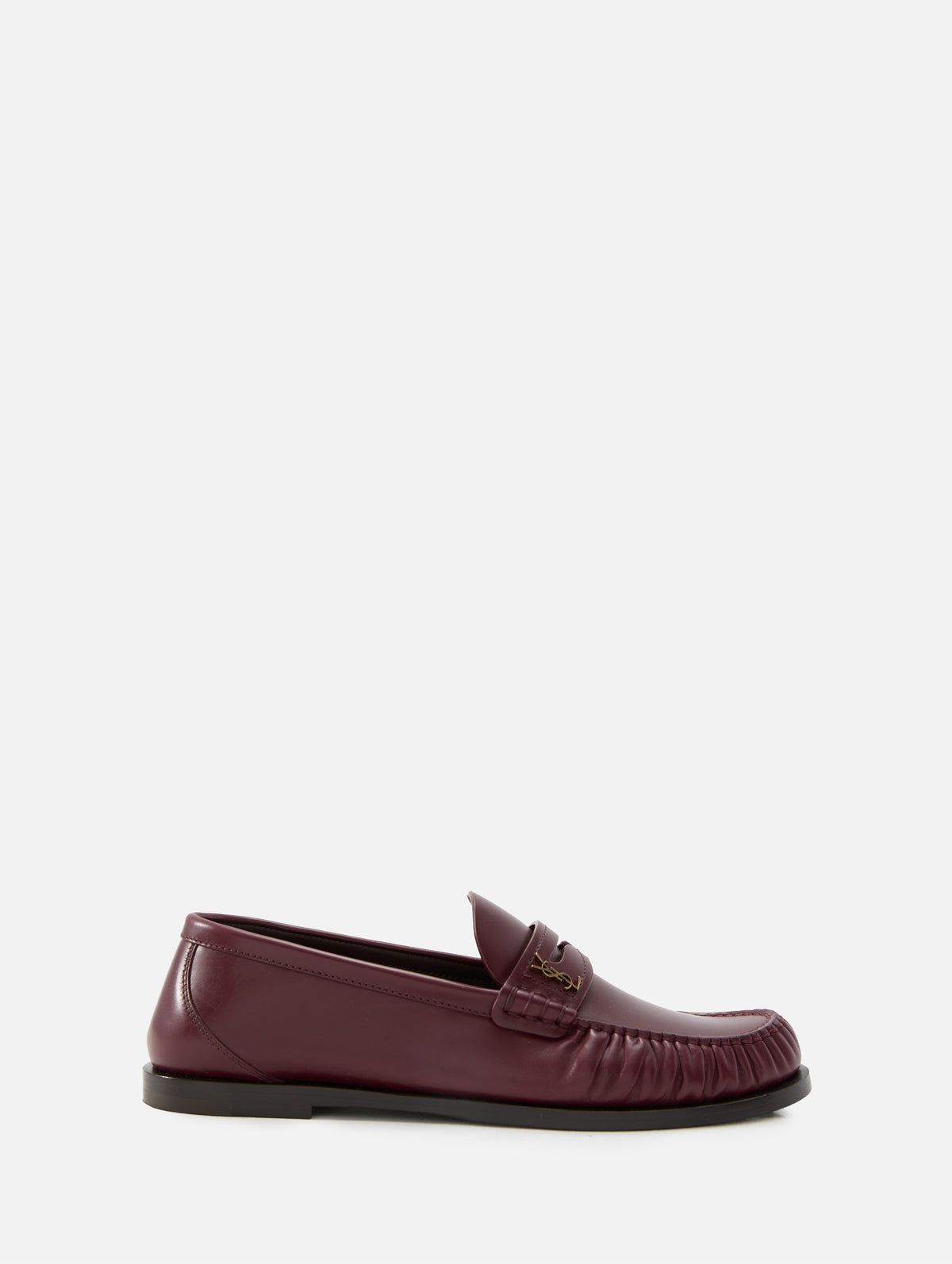 Laurent Mocassin 5mm,SAINT LAURENT,DARK RUBY,Image 1