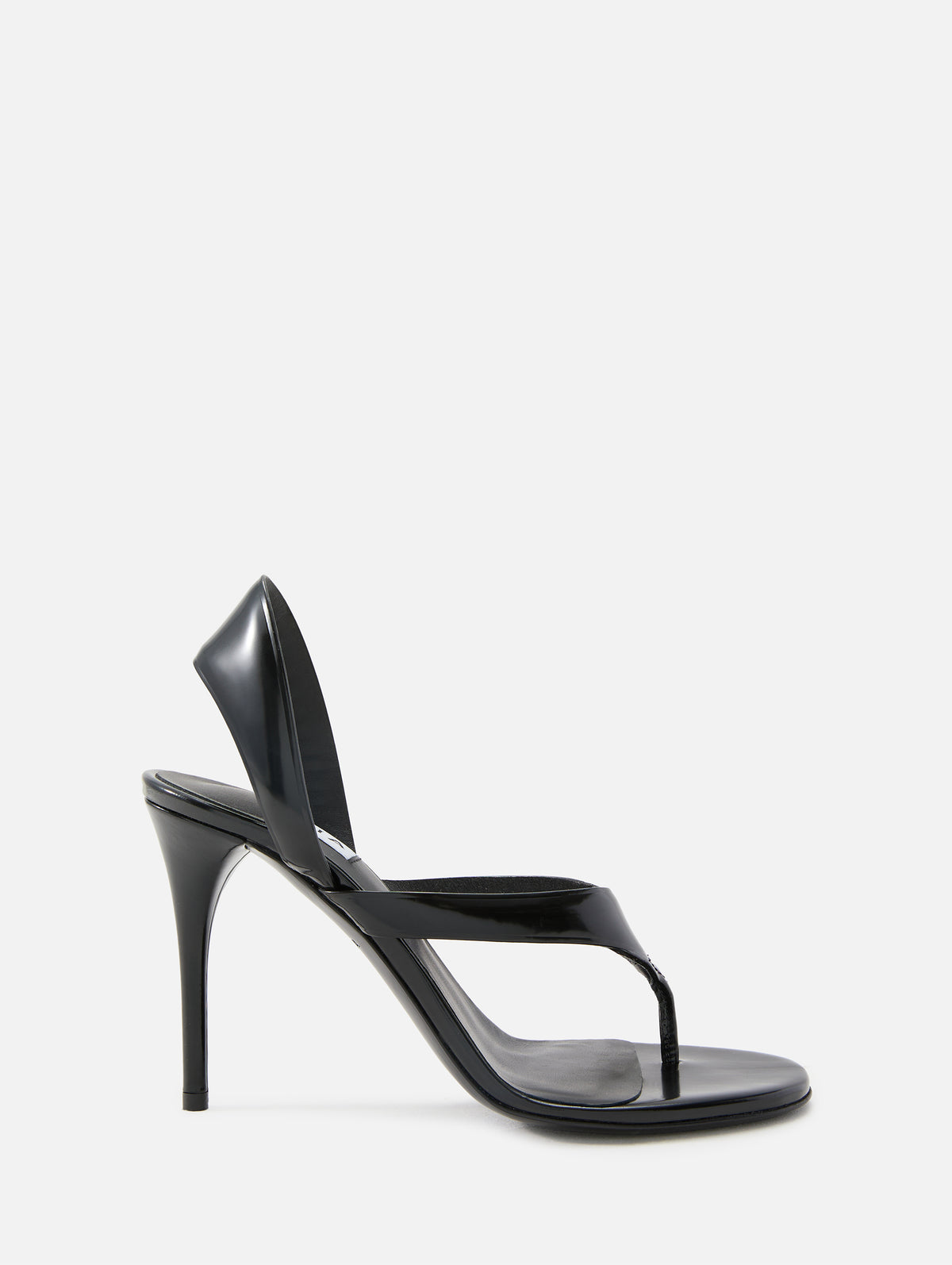 Infradito Tong Sandal 90mm,ALAIA,BLACK,Image 1