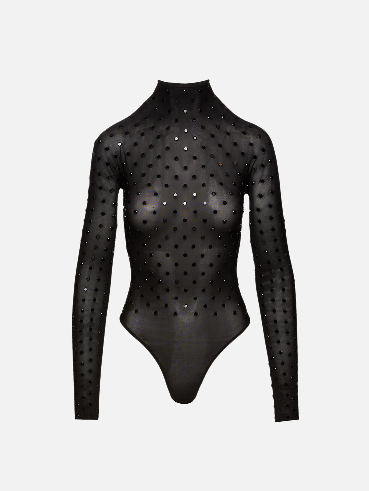Second Skin Bodysuit,ALAIA,NOIR ALAIA,Image 1