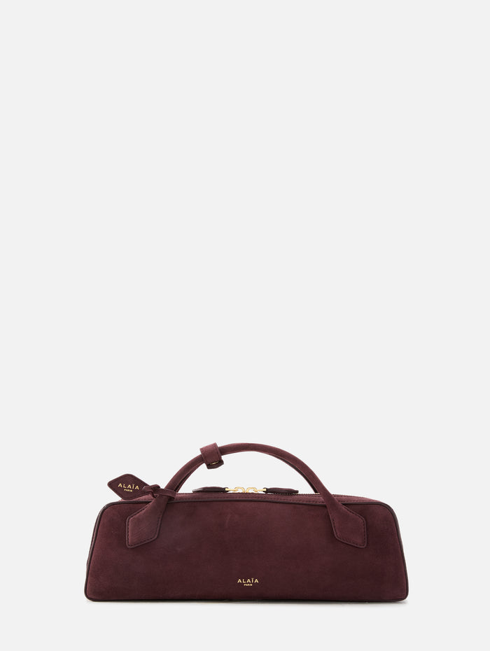 Teckel Clutch,ALAIA,ROUGE GRENAT,Image 1