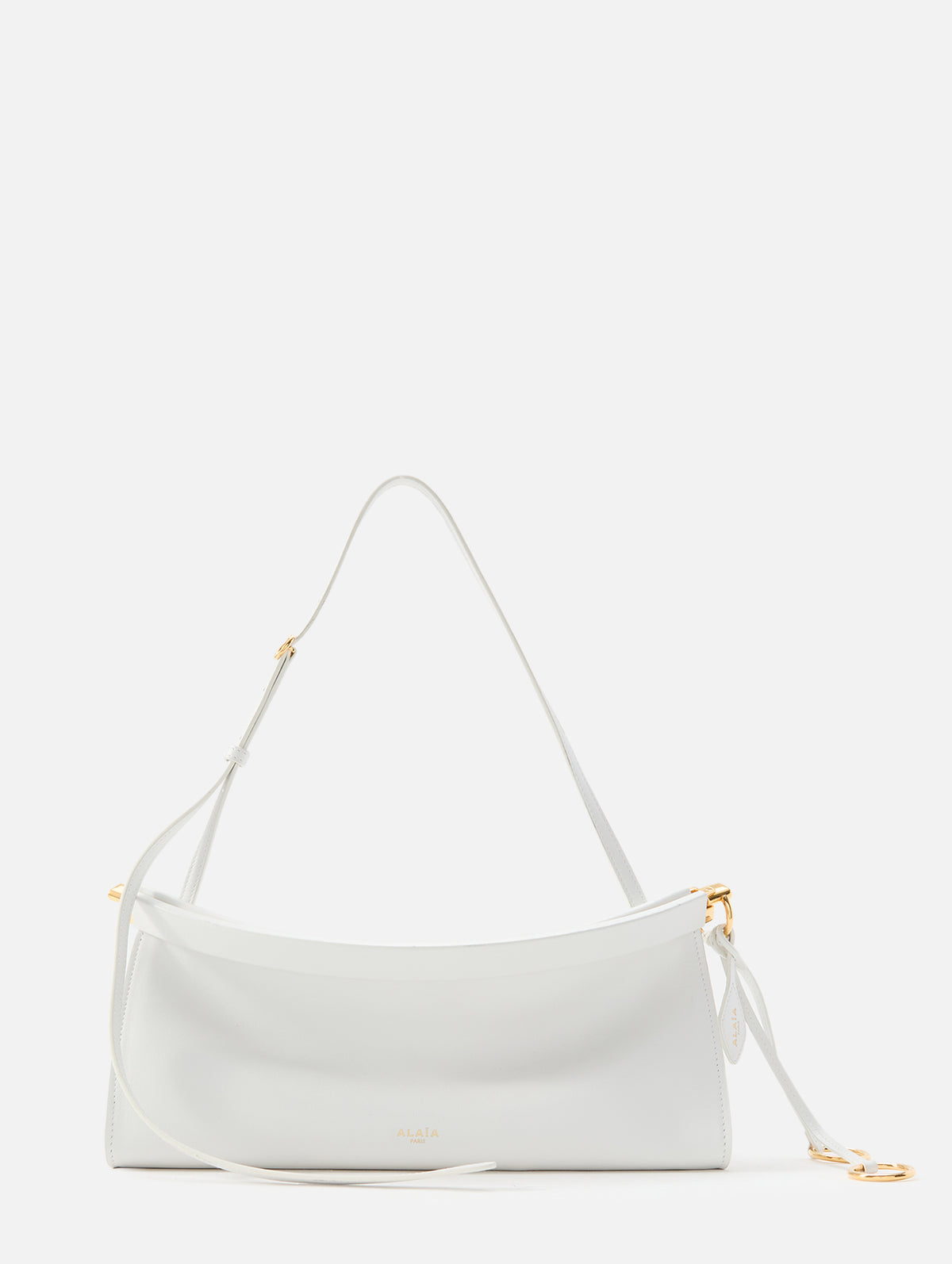 Le Click East West Bag,ALAIA,OPTIC WHITE,Image 1