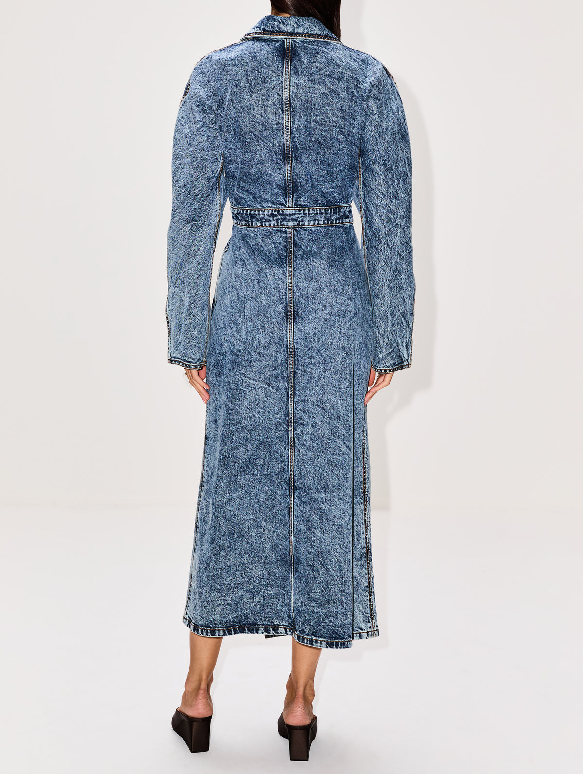 Spiral Trench,ALAIA,BLEU NEIGE,Image 4