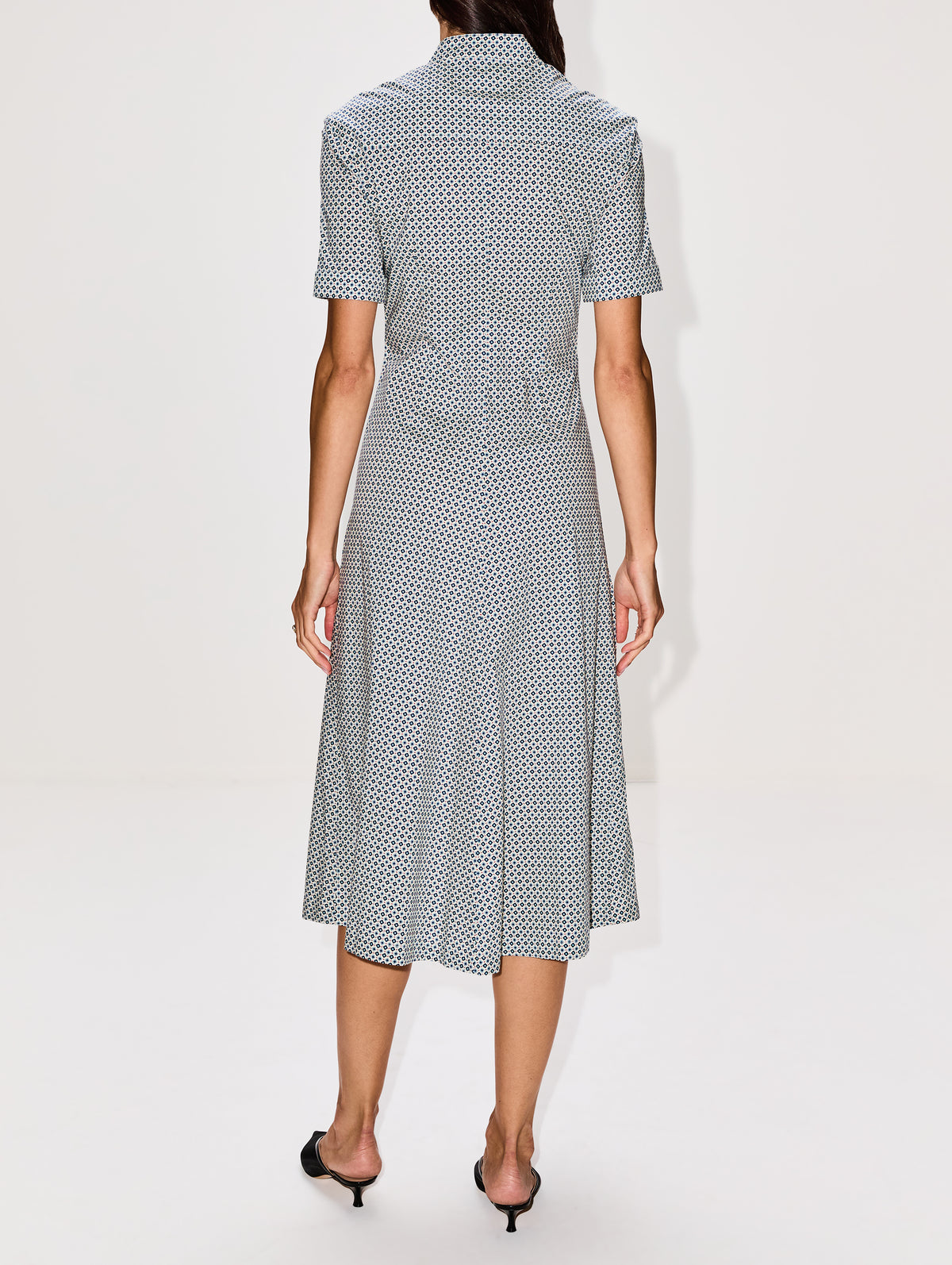 Noor Dress,CALLAS MILANO,BLUE PRINT,Image 4