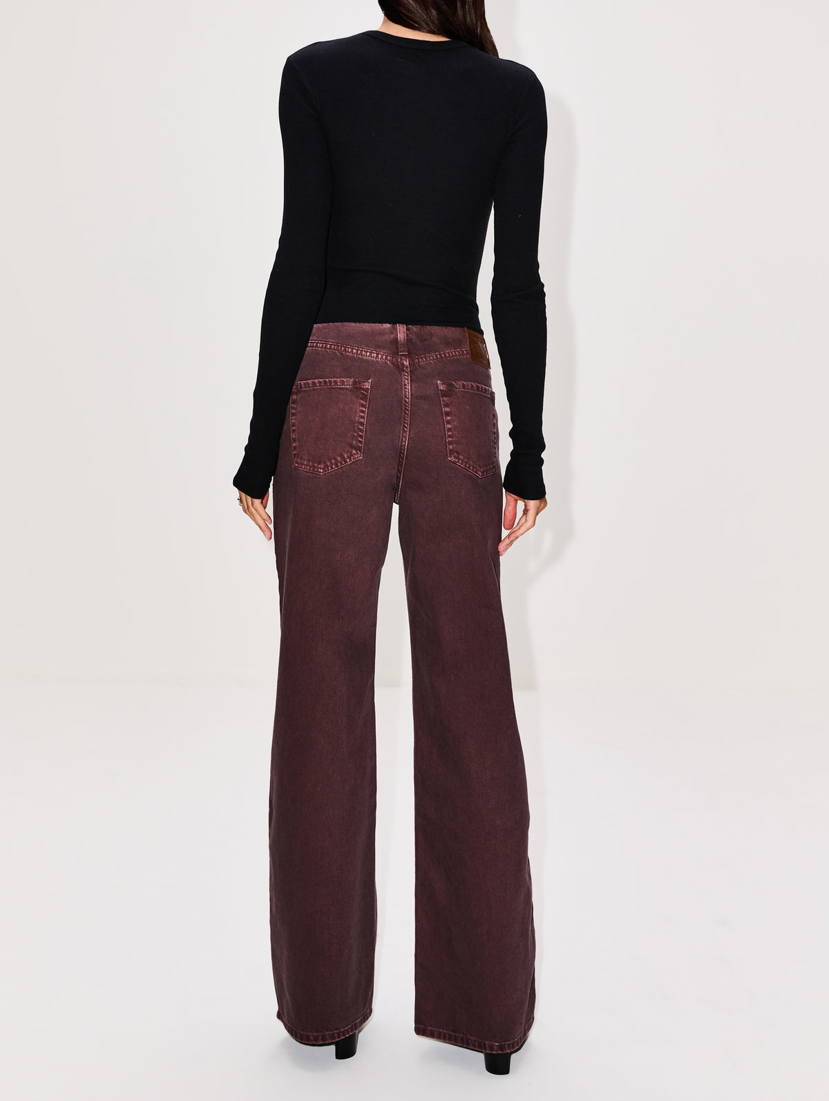 Brown Jean,MAGDA BUTRYM,BROWN,Image 3