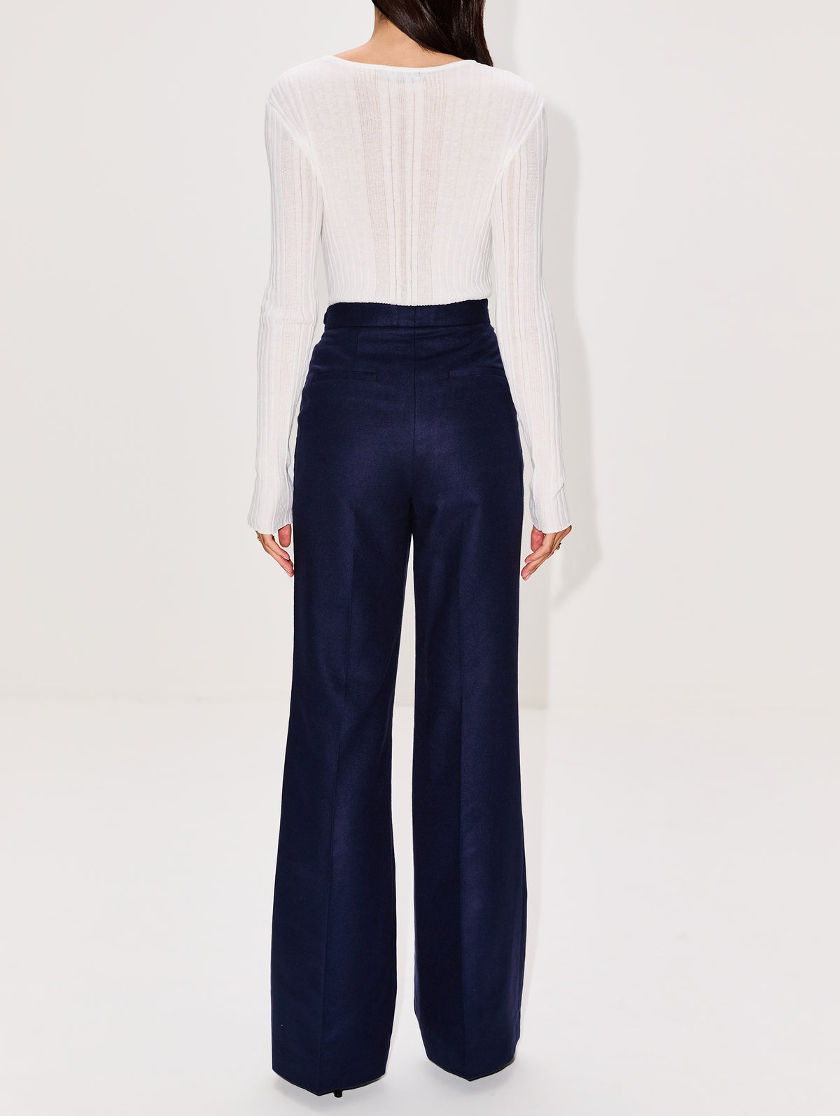 Vesta Pant,GABRIELA HEARST,NAVY,Image 4