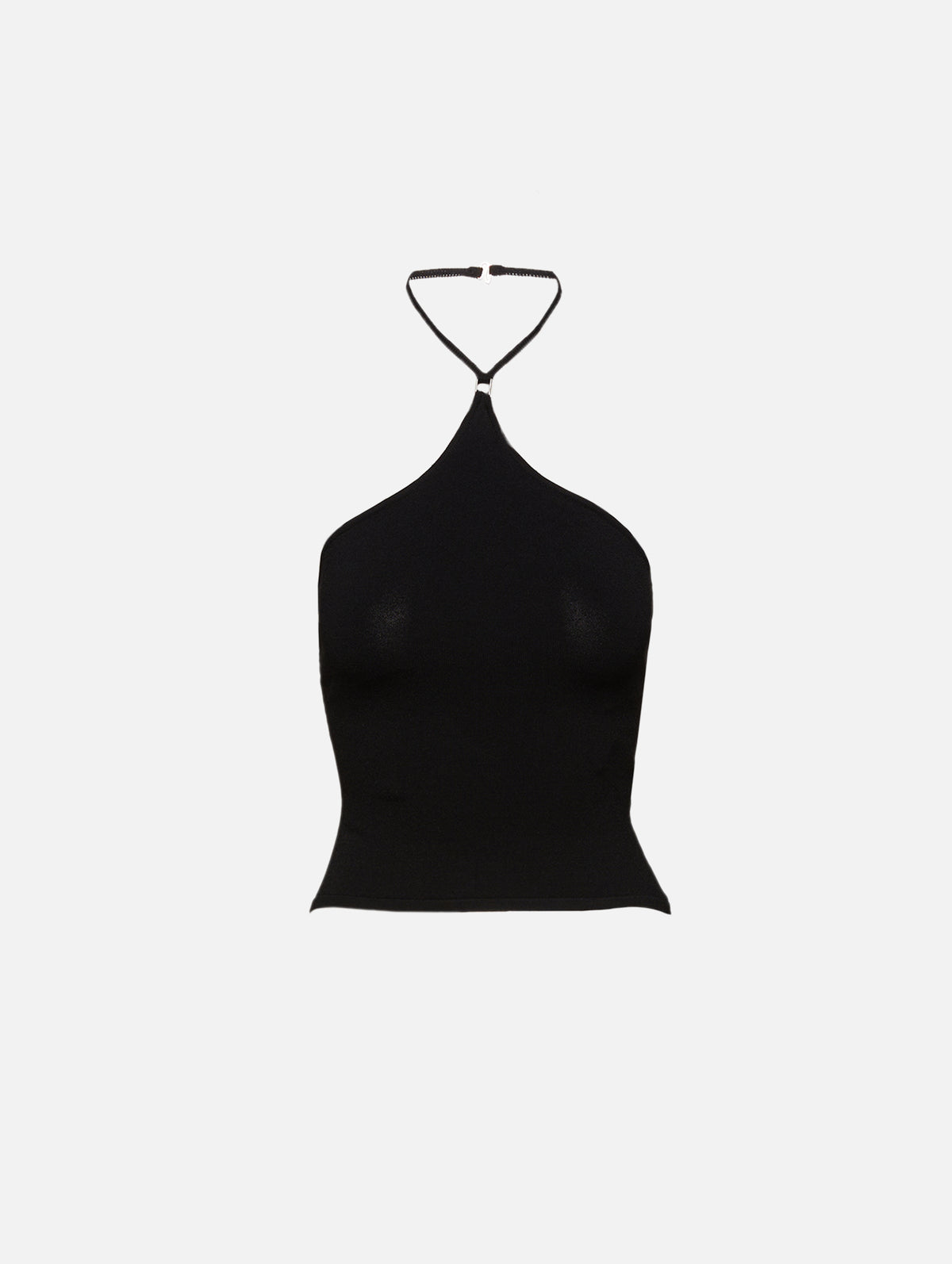 Elemental Halter Hardware Top,PARIS GEORGIA,BLACK,Image 1