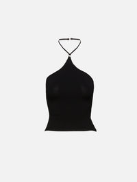 Elemental Halter Hardware Top,PARIS GEORGIA,BLACK,Image 1