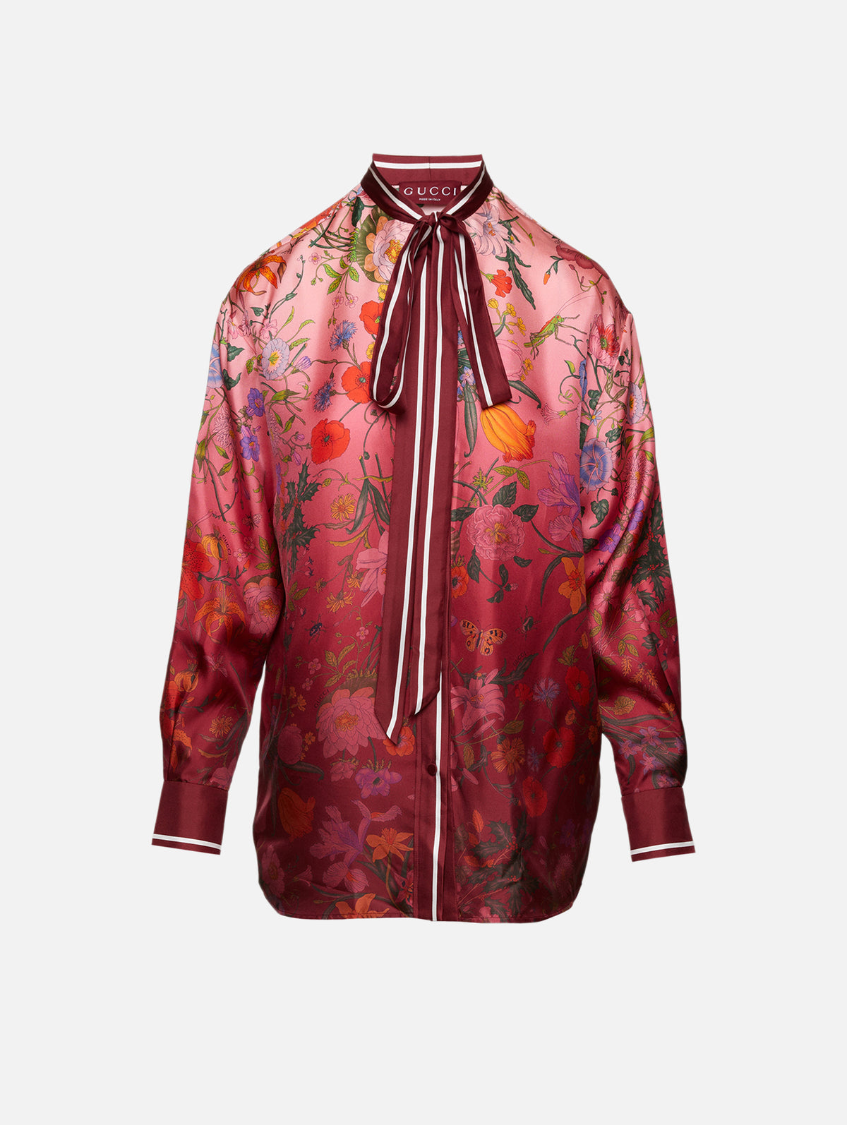 Flora Degrade Blouse,GUCCI,MULTICOLOR,Image 1