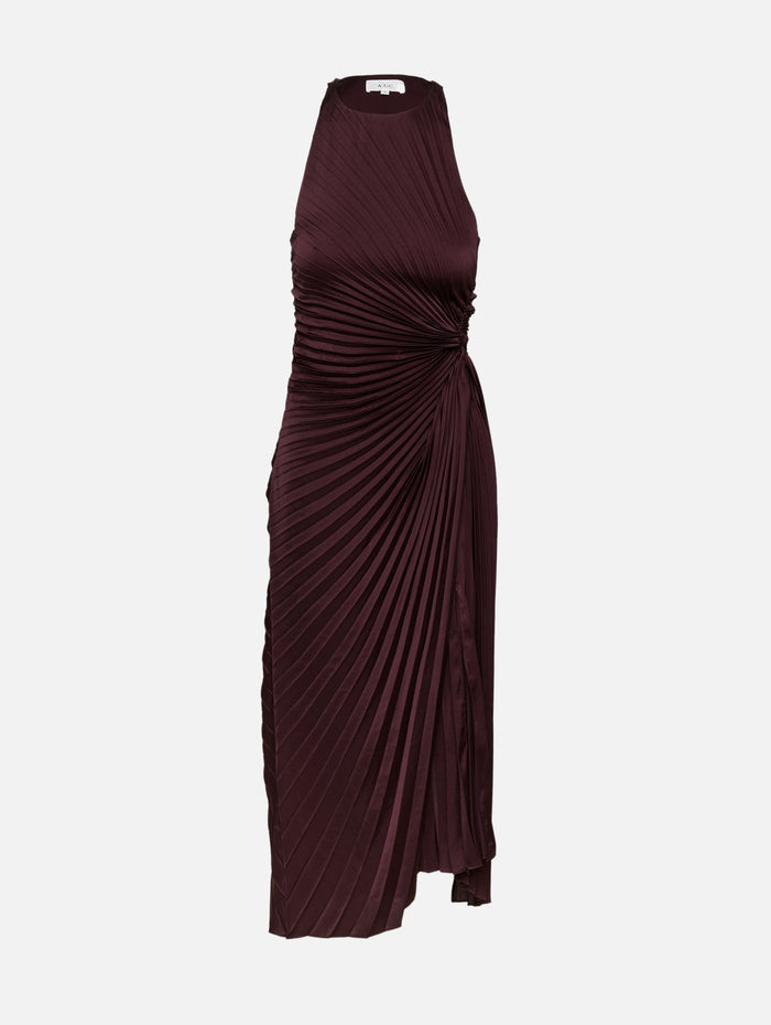 Reagan Dress,A.L.C.,DEEP PLUM,Image 1