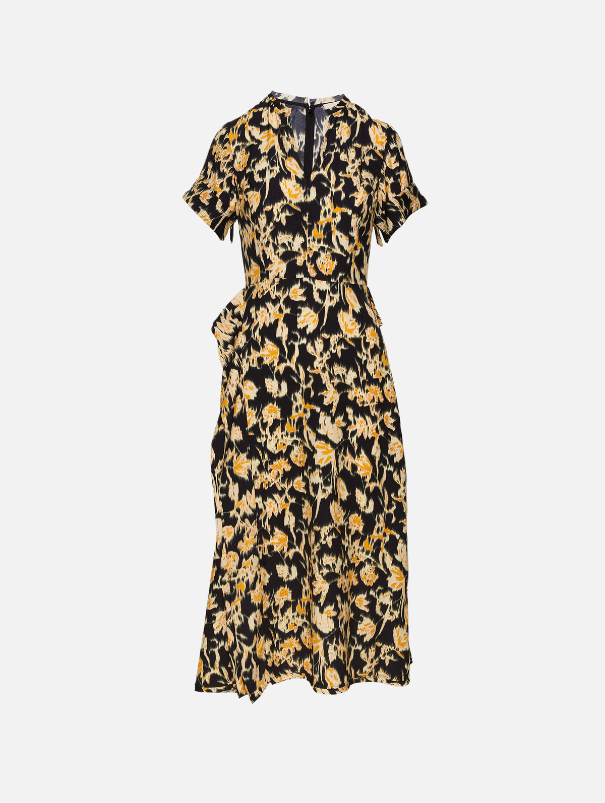 Ulla Johnson Tourmaline Nadya Short Sleeve Midi Dress Tourmaline / 2 Ulla Johnson Tourmaline Nadya Short Sleeve Midi Dress Tourmaline / 2