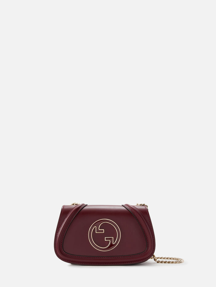 Blondie Small Shoulder Bag,GUCCI,ROSSO ANCORA,Image 1