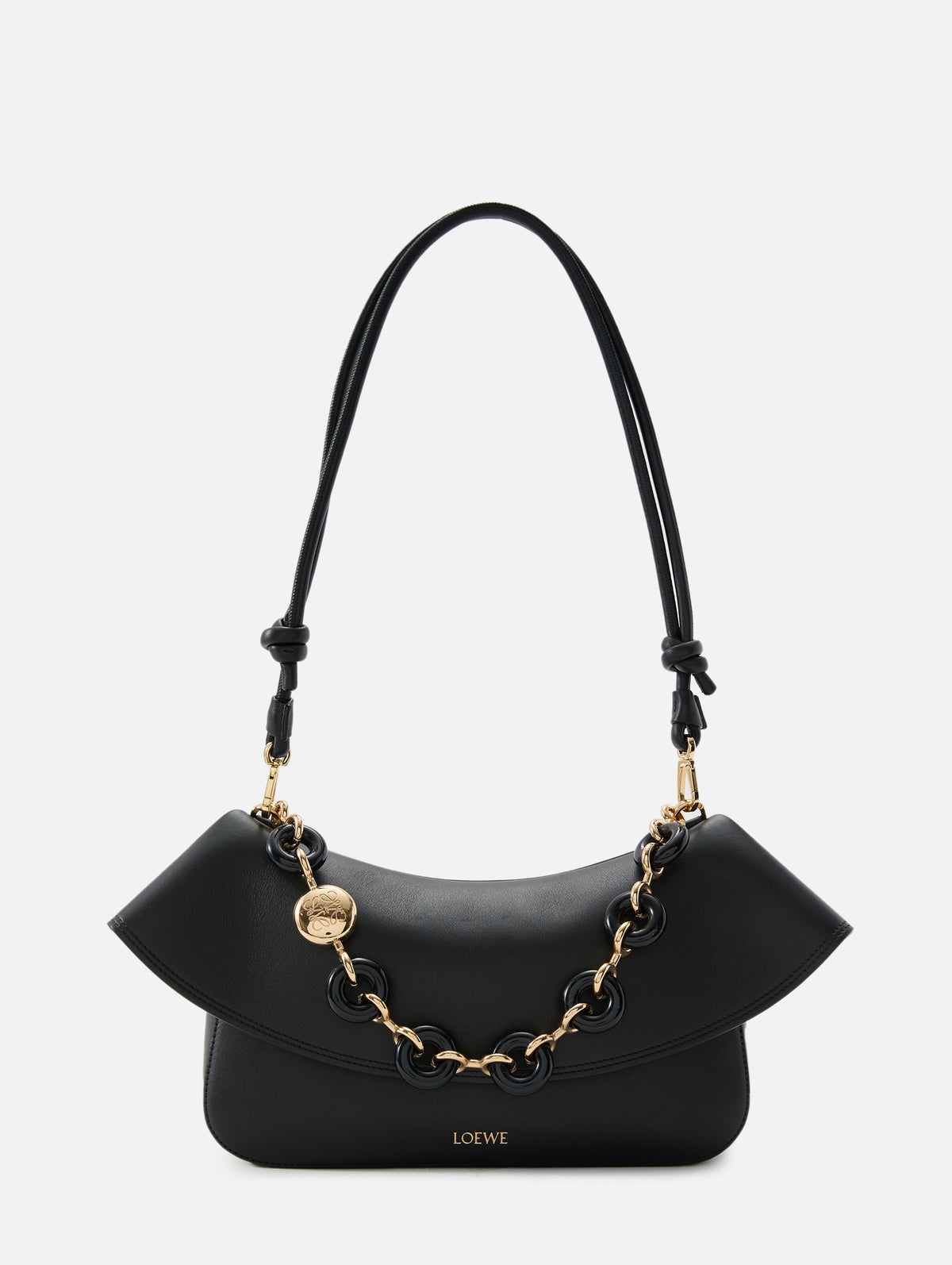 Ola Medium Bag,LOEWE,BLACK,Image 1
