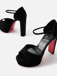 Sandaloo Platform 130mm,CHRISTIAN LOUBOUTIN,BLACK,Image 2