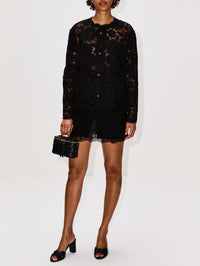 Lace Jacket,DOLCE & GABBANA,BLACK,Image 2