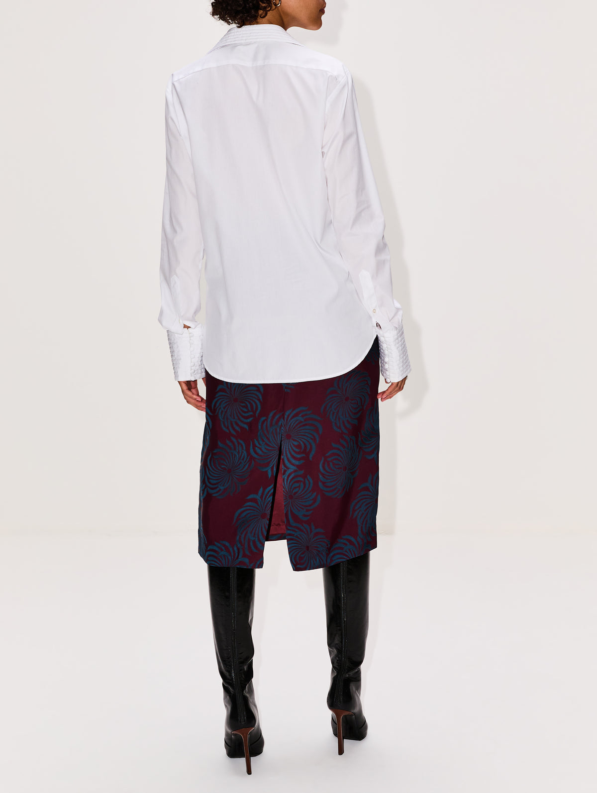 Celinta Shirt,DRIES VAN NOTEN,WHITE,Image 3