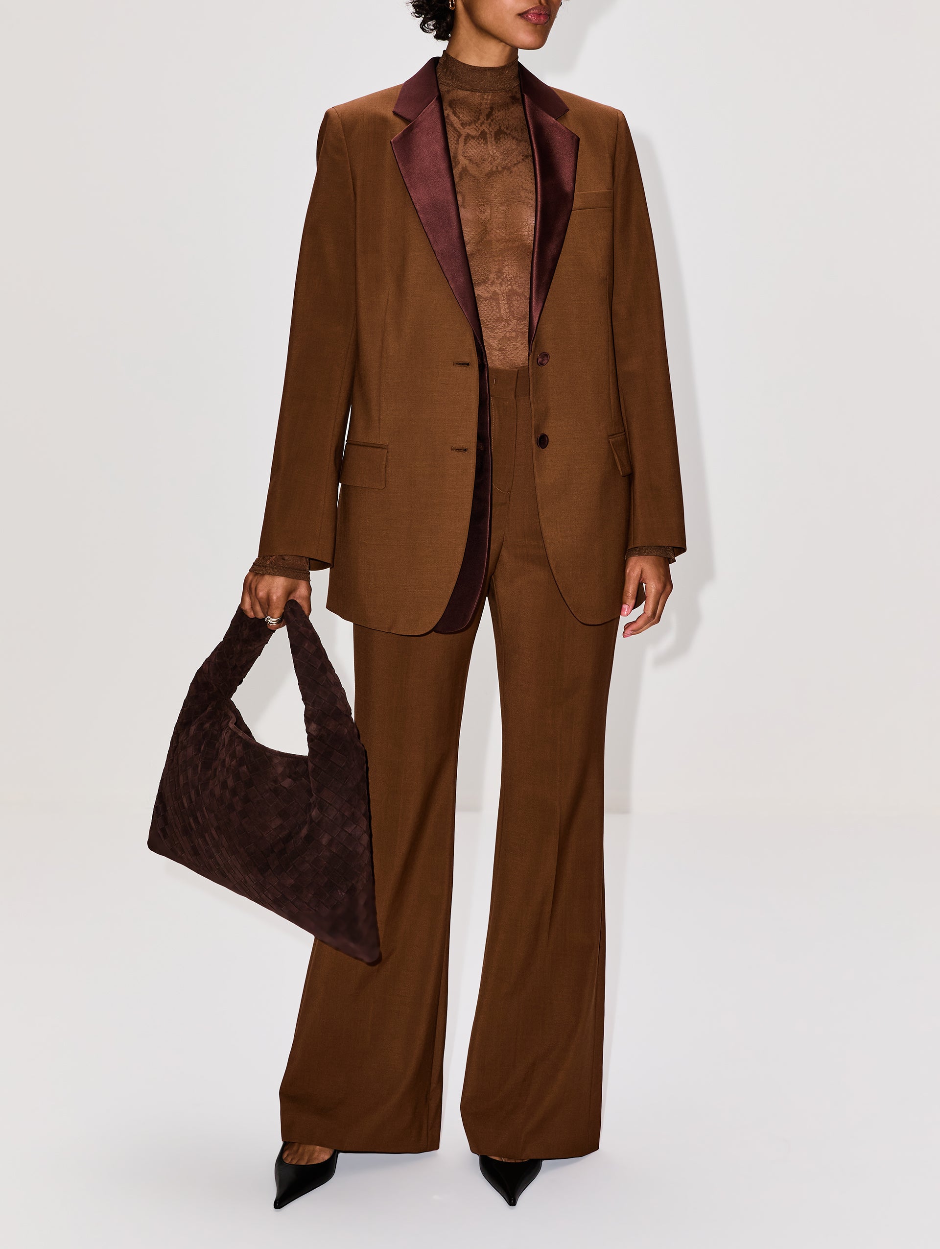 FENDI 365 テーラードジャケット 42 ブラウン Giacca Blazer | FENDI | elysewalker