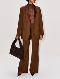 Giacca Blazer,FENDI,TOBACCO,Image 2