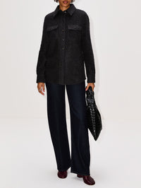 John Austin Shirt,GABRIELA HEARST,CHARCOAL,Image 2