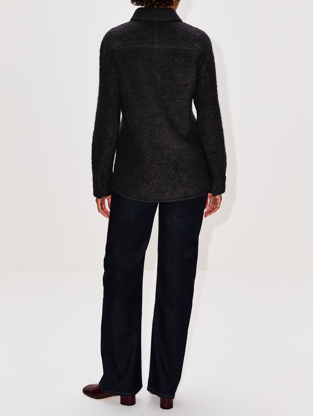 John Austin Shirt,GABRIELA HEARST,CHARCOAL,Image 3