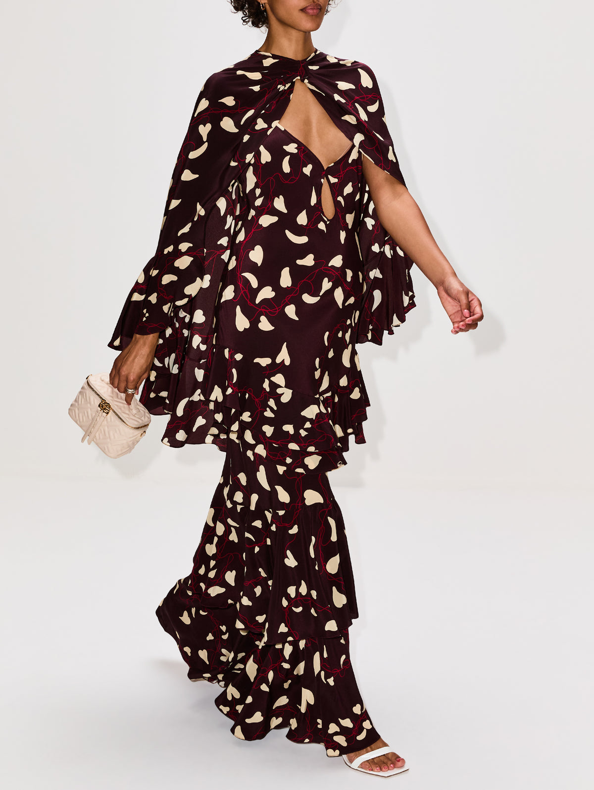 Reinterpretation Cape,JOHANNA ORTIZ,DARK CHOCOLATE,Image 3