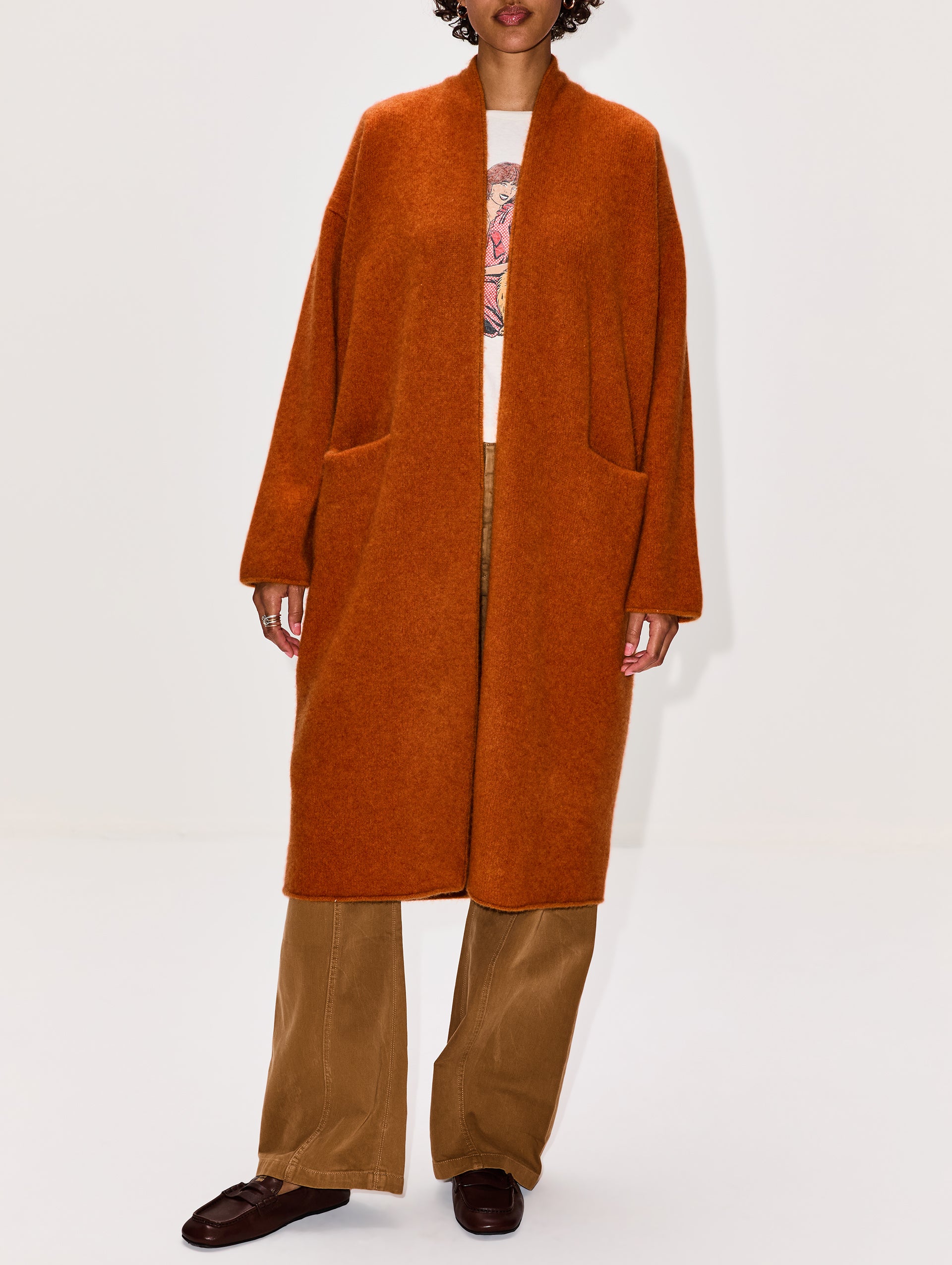 Je☆p 　CLANE SHAGGY COCOON OVER COAT CLANE - コクーン オーバー コート - SHORT SHAGGY COCOON OVER COAT