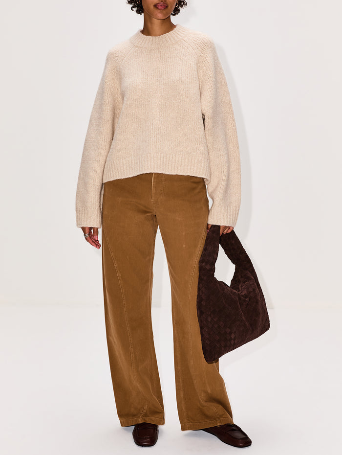 Tomaso Sweater,NILI LOTAN,BEIGE MELANGE,Image 1