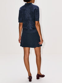 Clare Skirt,LISA YANG,NIGHT FALL BRUSH,Image 4