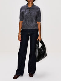 Carolyn Sweater,LISA YANG,GRAPHITE BRUSHED,Image 2