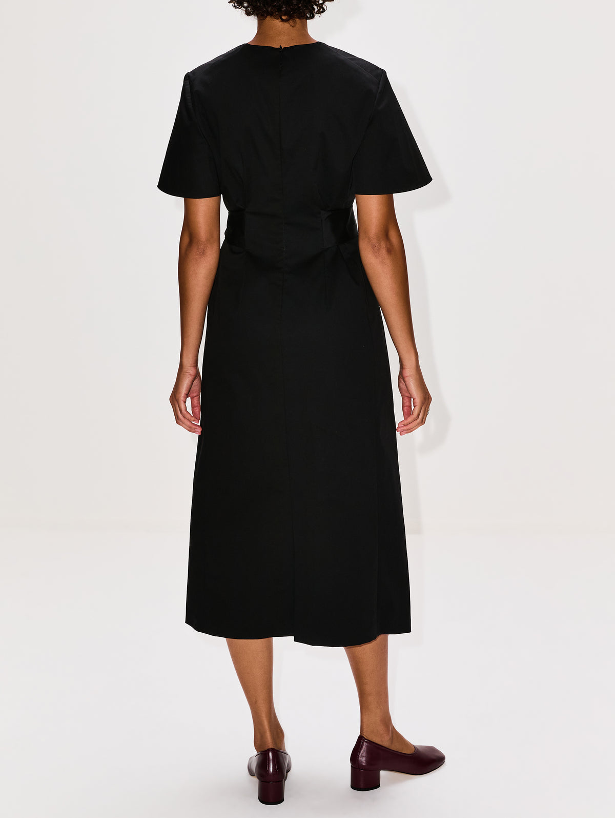 Nikolai Dress,PARTOW,BLACK,Image 4