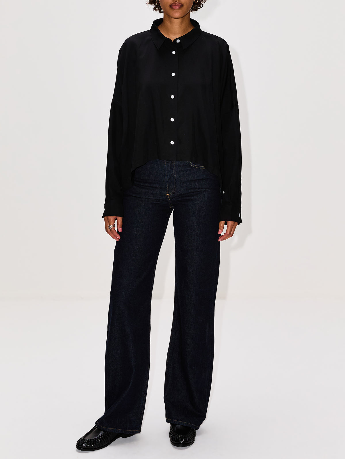 Zad Top,PROENZA SCHOULER,BLACK,Image 2