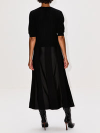 Jackson Skirt,PARTOW,BLACK,Image 4