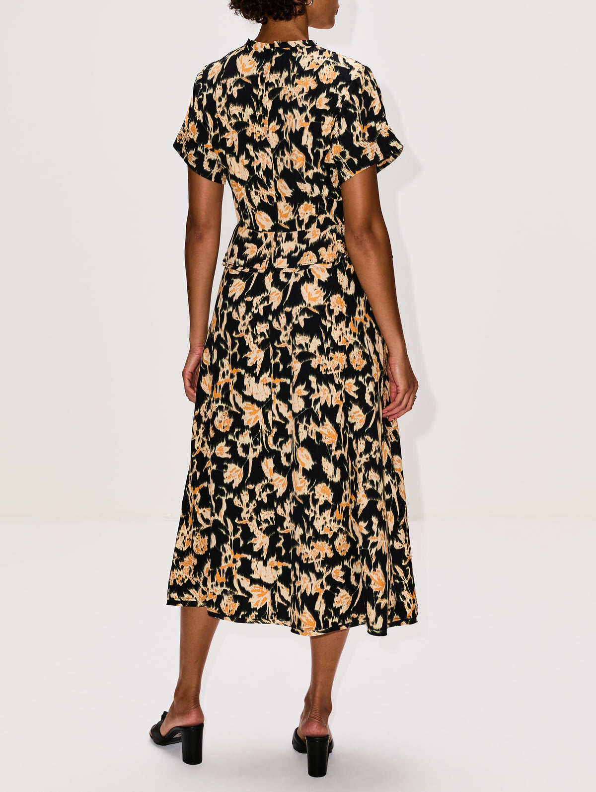 Nadya Mini Dress,ULLA JOHNSON,TOURMALINE,Image 4