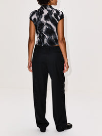 Short Sleeve Crop Top,GIVENCHY,GREY MIX,Image 3