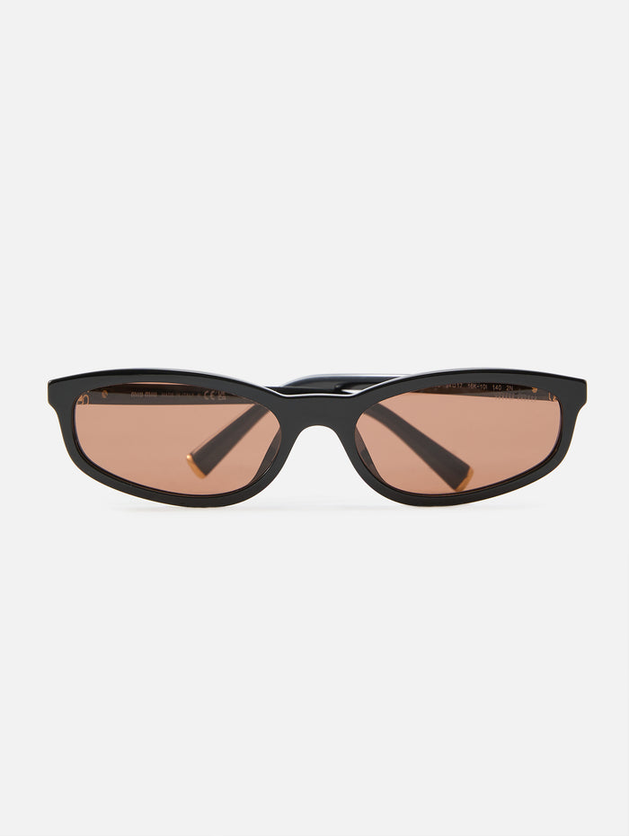 Cat Eye Frame,MIU MIU EYEWEAR,CAMEL,Image 1