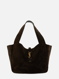 Bea Suede Softy Tote,SAINT LAURENT,LIGHT MUSK,Image 1