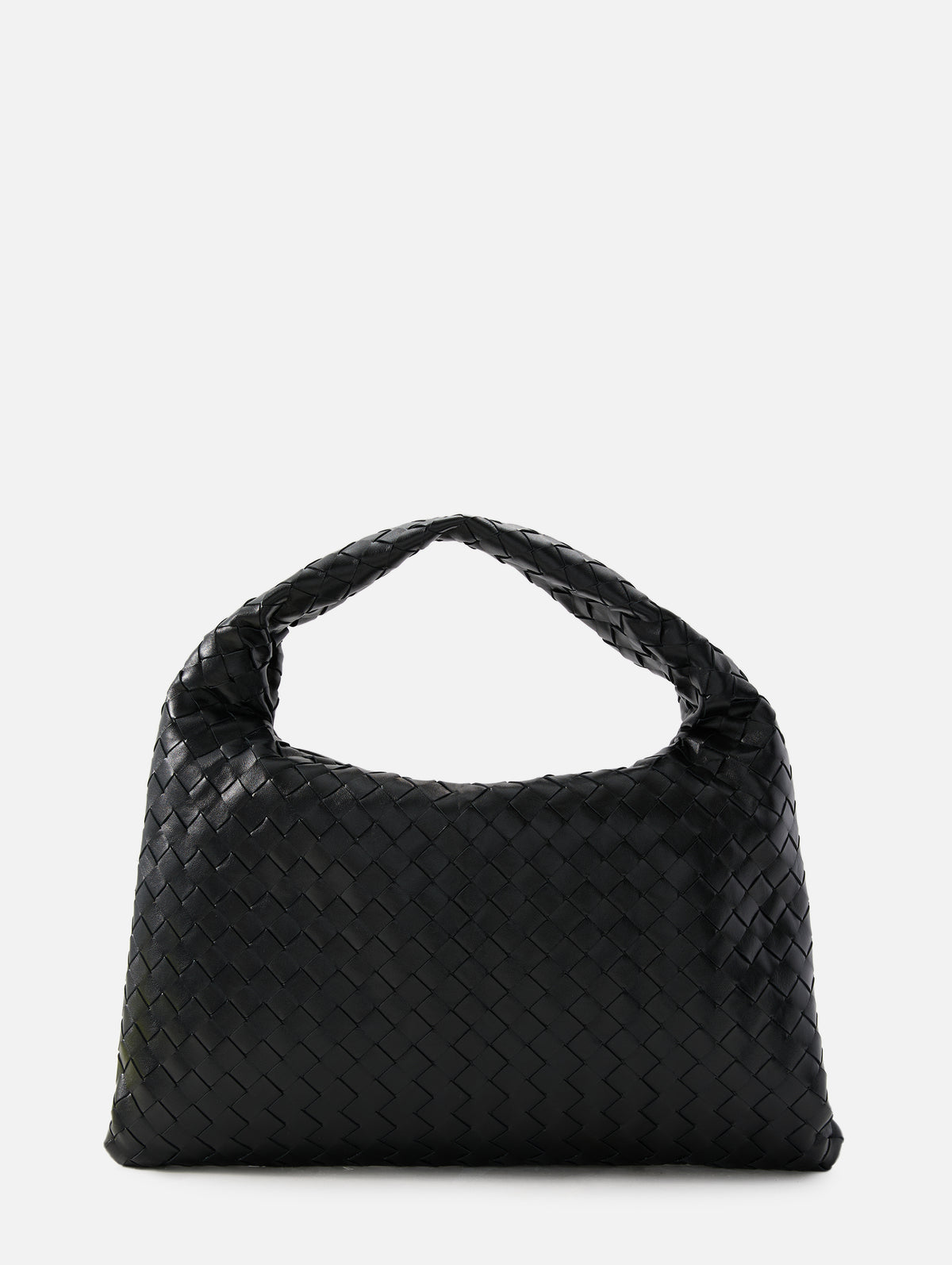 Small Hop Bag,BOTTEGA VENETA,BLACK,Image 1