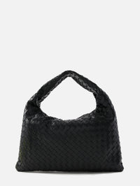 Small Hop Bag,BOTTEGA VENETA,BLACK,Image 3