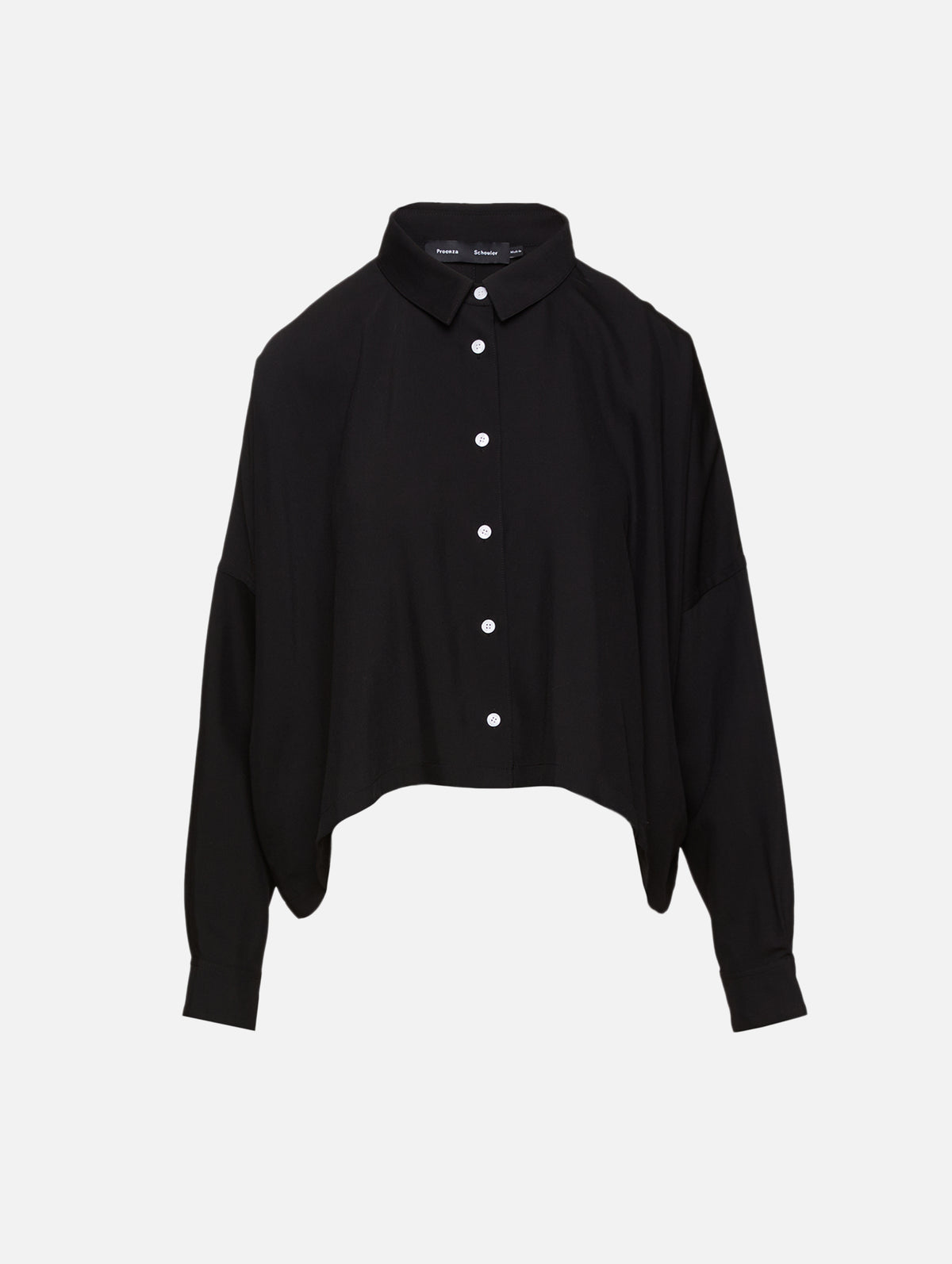 Zad Top,PROENZA SCHOULER,BLACK,Image 1