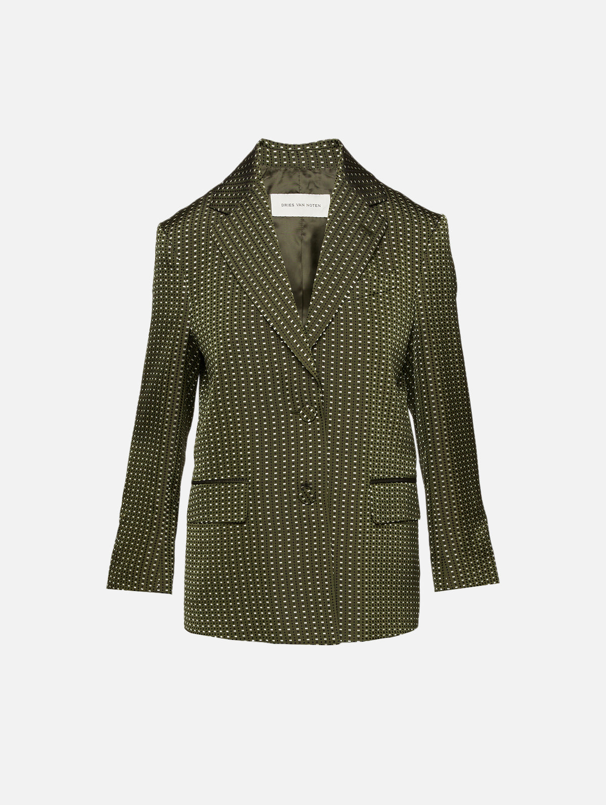 Birdys Blazer,DRIES VAN NOTEN,KHAKI,Image 1