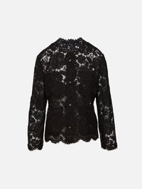 Lace Jacket,DOLCE & GABBANA,BLACK,Image 1