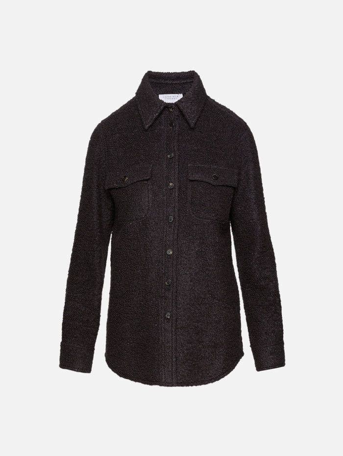 John Austin Shirt,GABRIELA HEARST,CHARCOAL,Image 1