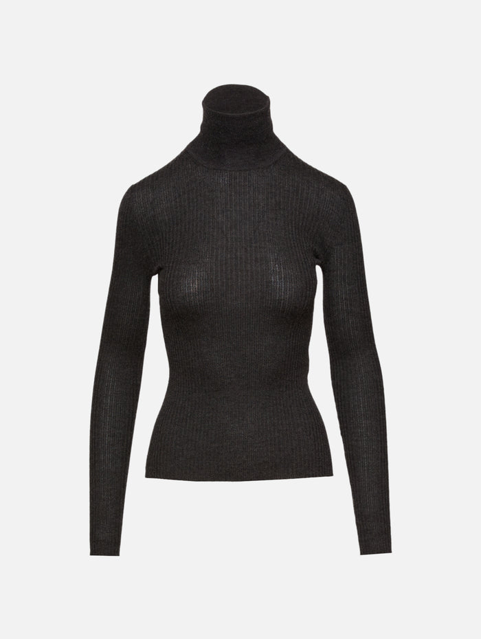 Peppe Turtleneck Sweater,GABRIELA HEARST,CHARCOAL,Image 1
