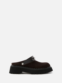 Gum Mule,GUCCI,DARK BROWN,Image 1