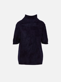 Madelene T-Shirt,LISA YANG,NAVY BRUSHED,Image 1